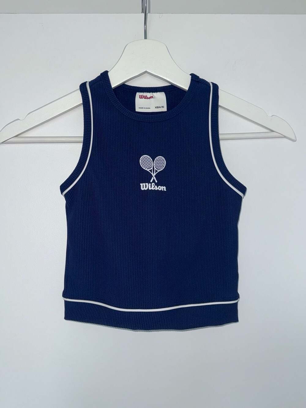 Wilson Ribbed Tennis Tank Top Size XS (4/5)
